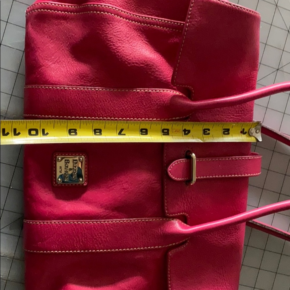Dooney & Bourke Pink Leather Tote Bag - Picture 10 of 10